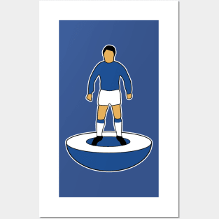 Everton Subbuteo Player Posters and Art